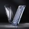 Клавіатура магнітна GravaStar Mercury V60 Pro 60keys, GravaStar Blackcore, USB-A, 8k, RGB, Chrome Silver