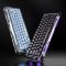 Клавіатура магнітна GravaStar Mercury V60 Pro 60keys, GravaStar Blackcore, USB-A, 8k, RGB, Chrome Silver