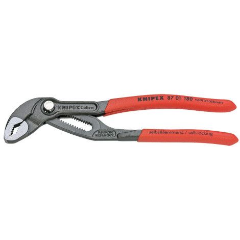 Кліщі сантехнічні KNIPEX Cobra, 0-36мм, 180мм, 0.22кг