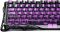 Клавіатура магнітна GravaStar Mercury V75 Lite 75keys, Blackcore, USB-A, Transparent Black