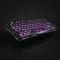 Клавіатура магнітна GravaStar Mercury V75 Lite 75keys, Blackcore, USB-A, Transparent Black