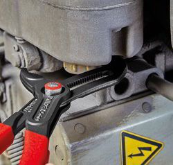Кліщі сантехнічні KNIPEX Cobra QuickSet, 0-50мм, 250мм, фосфатовані, 0.335кг