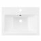Раковина, умивальник ARDESTO Sati, штучний камінь, прямокут., з отвором для змішувача, з отвором для переливу, 795x450x158мм, накладний, білий