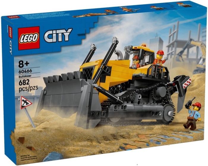 Конструктор LEGO City Жовтий бульдозер