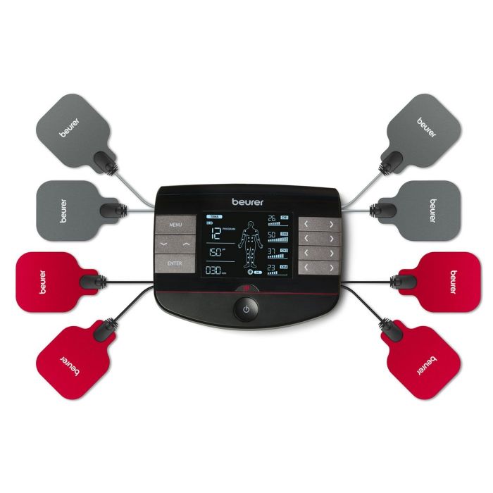 Електростимулятор  Beurer для тіла, для м`язів, літий-електростимулятор, чорний