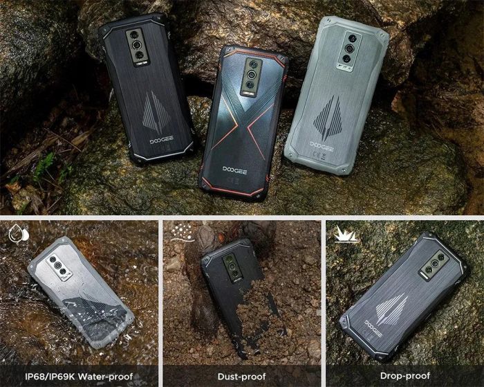 Смартфон Doogee Blade 10 Pro Energy 6.56" 6/256ГБ, 2SIM, 5150мА•год, сірий