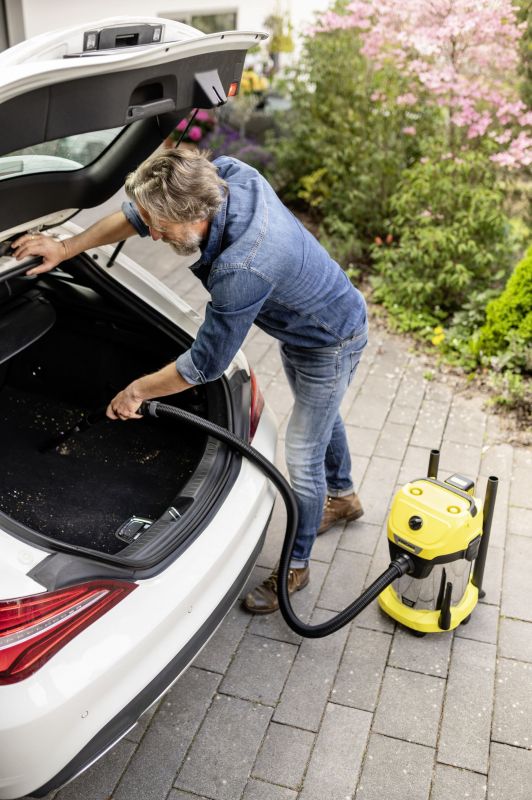 Пилосос професійний акумуляторний  Karcher WD 3-18 S V-17/20 18В 110мБар контейнер 17л без АКБ та ЗП