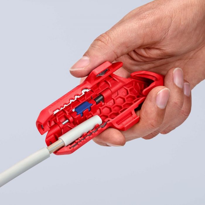 Знімач ізоляції KNIPEX, 0.2-4мм2, 135мм,0.074кг