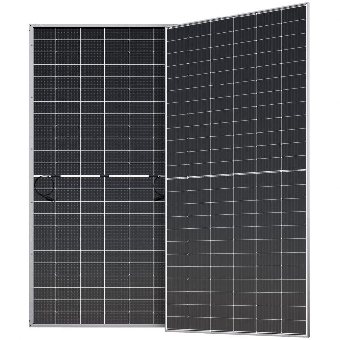 Фотоелектрична панель  Ledvance M590N72LB-SF-F7-590W, Mono, Bifacial, TopCon, MBB, Halfcell, Silver frame