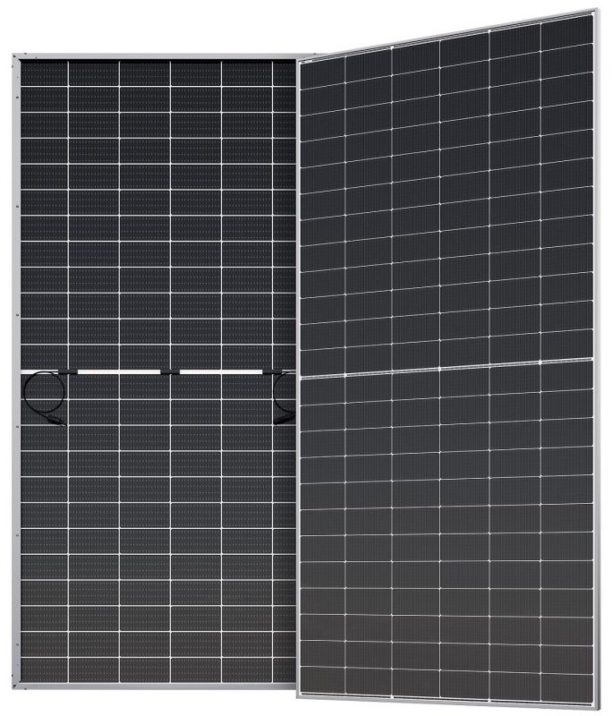 Фотоелектрична панель  Ledvance M590N72LB-SF-F7-590W, Mono, Bifacial, TopCon, MBB, Halfcell, Silver frame