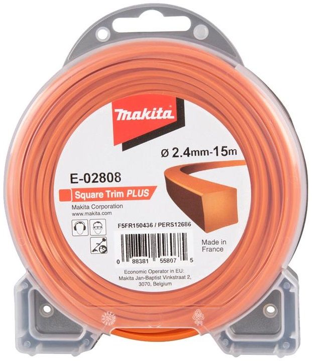 Ліска косильна Makita 2.4мм 15м