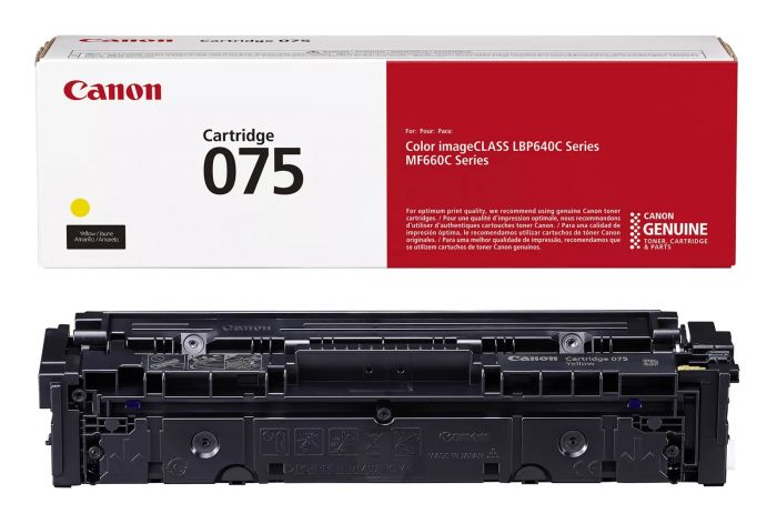 Картридж Canon 075Y MF664Cdw/MF667Cdw/LBP646Cdw/LBP647Cdw Yellow (1300 стор.)