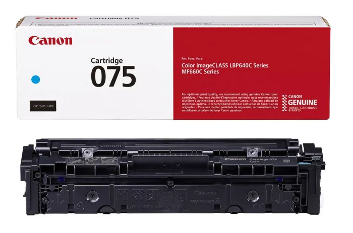 Картридж Canon 075C MF664Cdw/MF667Cdw/LBP646Cdw/LBP647Cdw Cyan (1300 стор.)