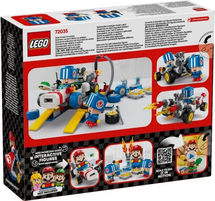 Конструктор LEGO Super Mario Mario Kart – Toad's Garage