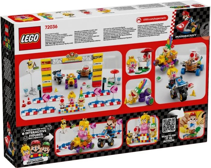 Конструктор LEGO Super Mario Mario Kart – Baby Peach & Grand Prix. Набір