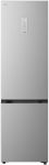 Холодильник LG з нижн. мороз., 203x60х68, холод.відд.-262л, мороз.відд.-113л, 2дв., E, NF, інв., диспл зовн., Fresh Сonverter, сріблястий