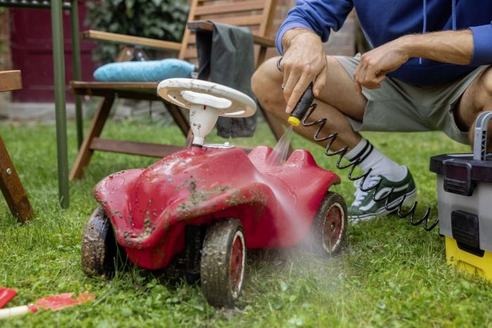 Мінімийка низького тиску акумуляторна Karcher OC 4 120л/год шланг 2.8м бак для води 8л 3.082кг USB-C