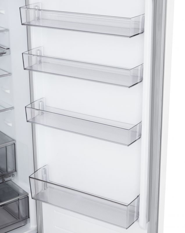 Холодильник LG з нижн. мороз., 203x60х68, холод.відд.-262л, мороз.відд.-113л, 2дв., E, NF, інв., диспл зовн., Fresh Сonverter, білий