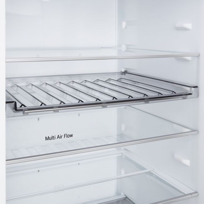 Холодильник LG з нижн. мороз., 203x60х68, холод.відд.-262л, мороз.відд.-113л, 2дв., E, NF, інв., диспл зовн., Fresh Сonverter, білий