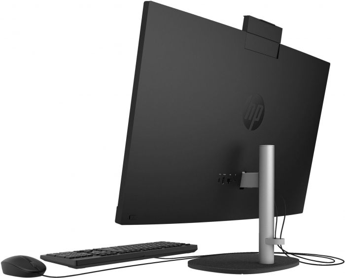 Комп'ютер персональний моноблок HP All-in-One 27" FHD IPS AG, Intel U5-125U, 16GB, F512GB, UMA, WiFi, кл+м, DOS, чорний