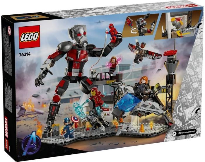 Конструктор LEGO Super Heroes Перший месник: Протистояння Пригодницька битва