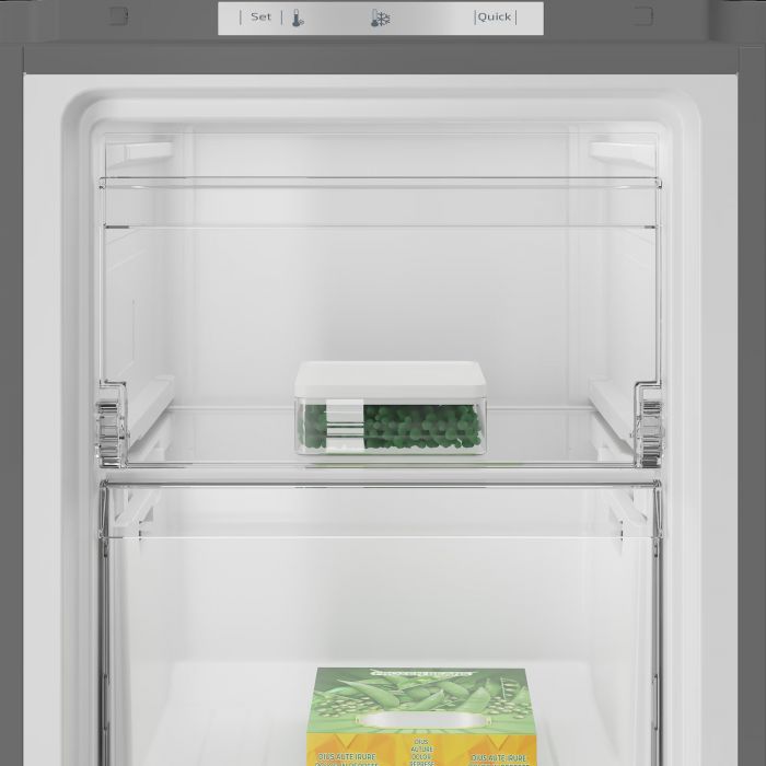 Морозильна камера Beko, 146x54x57, 168л, 1дв., E, NF, сірий
