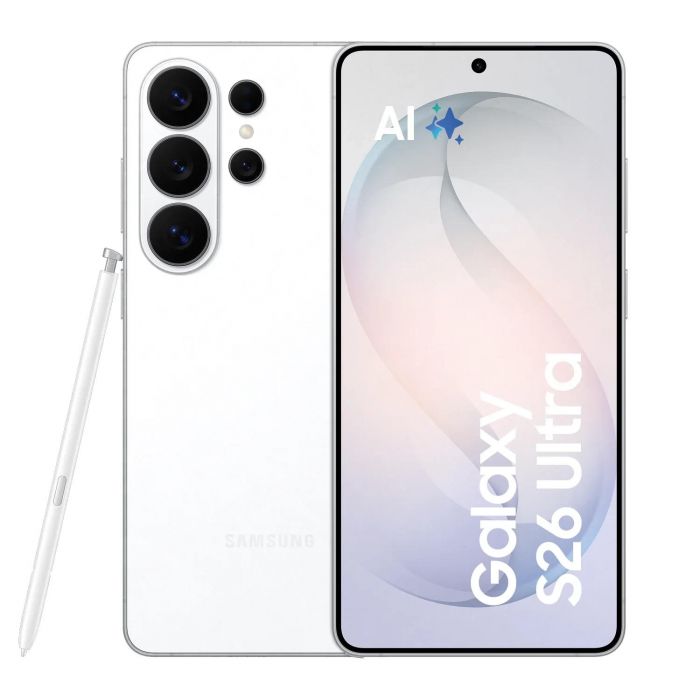 Смартфон Samsung Galaxy S26 Ultra 5G (S948) 6.9' 12/256ГБ, 2SIM, 5000мА•год, білий