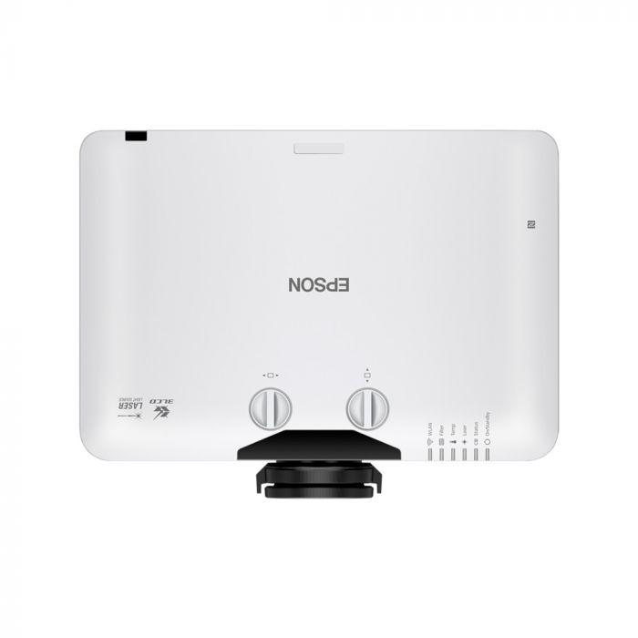 Проєктор Epson EB-L890E WUXGA, 8000 lm, LASER, 1.35-2.2, WiFi, білий