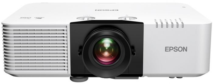 Проєктор Epson EB-L890E WUXGA, 8000 lm, LASER, 1.35-2.2, WiFi, білий