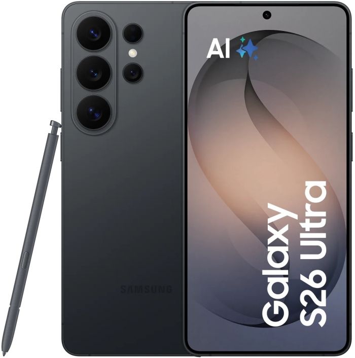 Смартфон Samsung Galaxy S26 Ultra 5G (S948) 6.9' 12/256ГБ, 2SIM, 5000мА•год, чорний