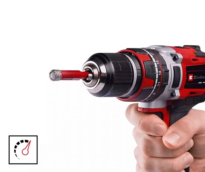 Свердло по кахелю та склу трубчате Einhell 5/6/8/10мм XS-Case набір 4шт 0.12кг