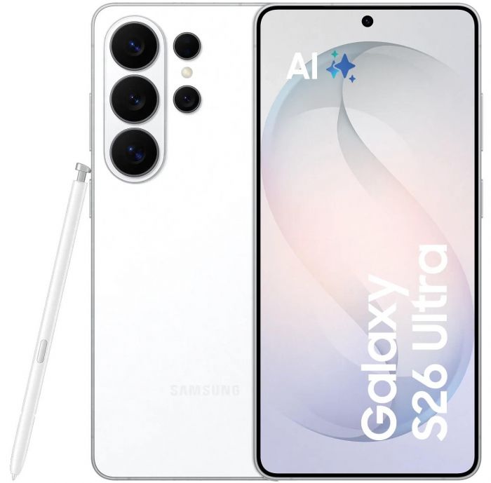 Смартфон Samsung Galaxy S26 Ultra 5G (S948) 6.9' 12/512ГБ, 2SIM, 5000мА•год, білий