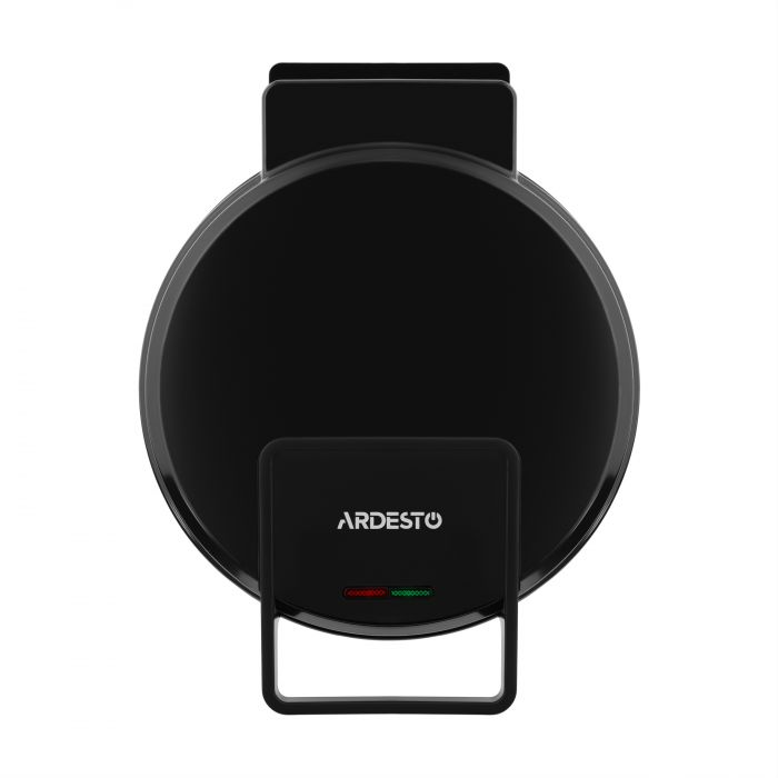 Вафельниця ARDESTO 1200Вт, вафлі в формі серця,  корпус-пластик, чорний