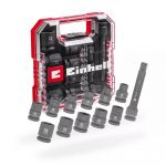 Набір ударних торцевих головок Einhell 40мм 1/2" 10-21 мм 12шт кейс 0.78кг