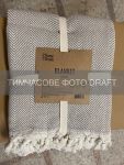 Плед ARDESTO Basic 200х230см, 100% бавовна, бежевий