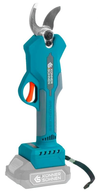 Секатор акумуляторний Konner&Sohnen KS CPS20V-32 20В d 15/25/35мм 0.82кг без АКБ та ЗП