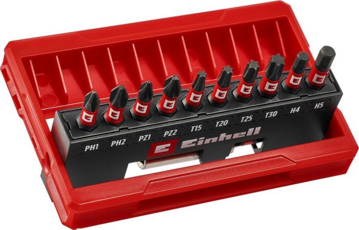 Набір ударних біт Einhell 25мм кейс 11шт 0.12кг
