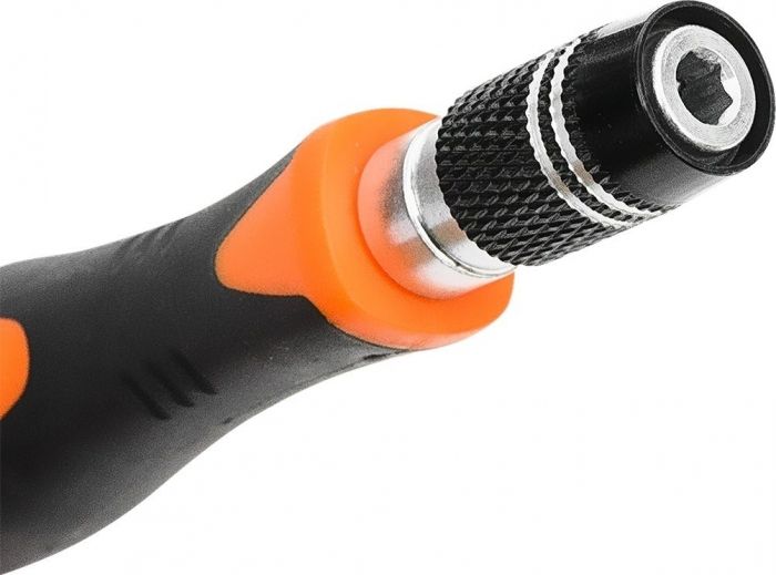 Біти Neo Tools, 1/4", бітотримач, прецизійні, CrV, набір 45шт