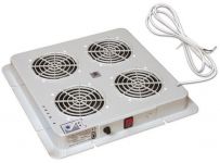 Блок вентиляторів покрівлі ZPAS PWD-4W, з терморегулятором, 230В, сірий