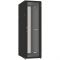 Шафа ZPAS 19", 42U, SZB IT, одностулкові передні та задні перфоровані двері, 600x600 мм, максимально 1500кг, чорна