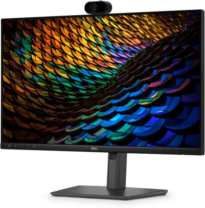 Монітор DELL 23.8" P2426HEB HDMI, DP, USB-C, RJ-45, MM, IPS, 120hz, sRGB 99%, Pivot, Cam