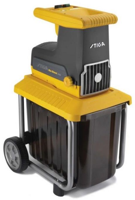 Подрібнювач садовий мережевий STIGA  BIO_Silent2500 2500Вт 40мм 60л фреза 27.4кг