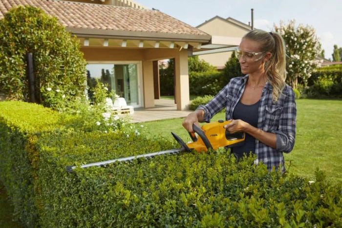 Кущоріз акумуляторний STIGA HT100eKit 20В 2А·год 50см крок різу 18мм ЗП 2.2кг