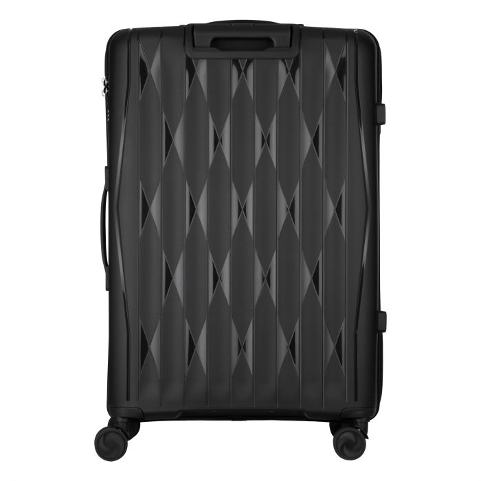 Набір валіз 2E, M7979, поліпропілен, (L+M+S), блискавка anti theft, 4 колеса, кодовий замок, чорний