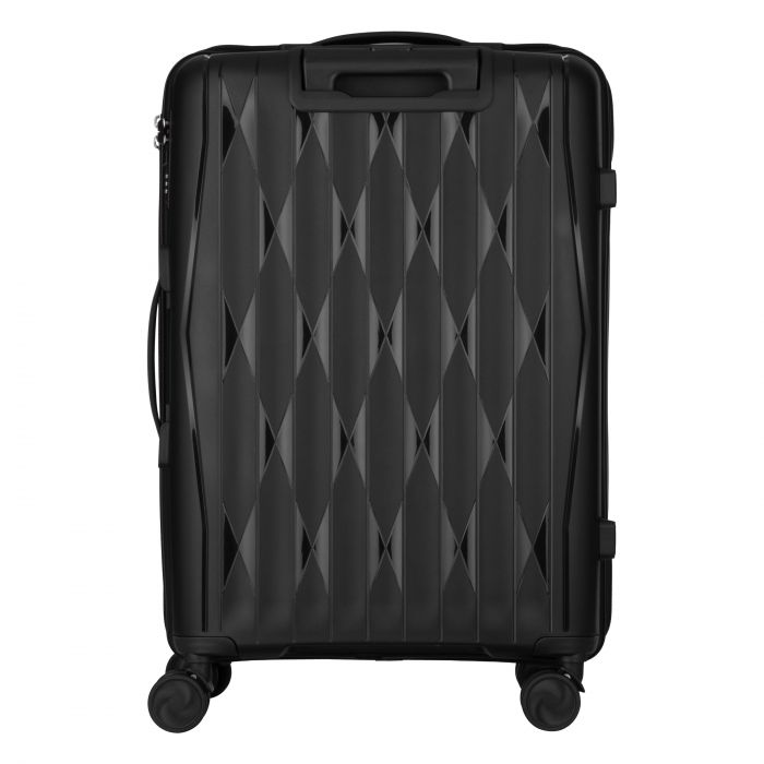 Набір валіз 2E, M7979, поліпропілен, (L+M+S), блискавка anti theft, 4 колеса, кодовий замок, чорний