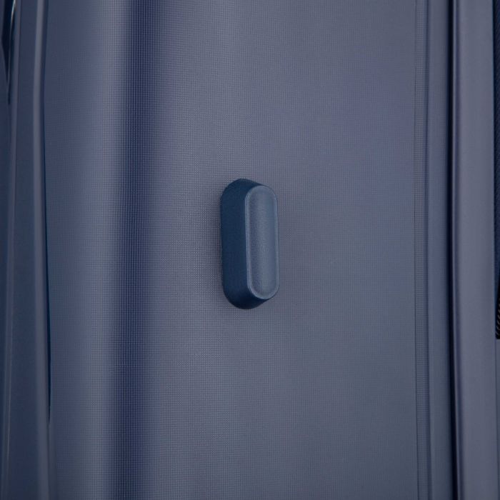 Набір валіз 2E, M7979, поліпропілен, (L+M+S), блискавка anti theft, 4 колеса, кодовий замок, темно-синій