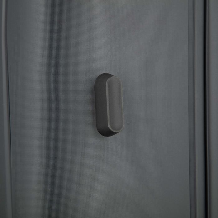 Набір валіз 2E, M7979, поліпропілен, (L+M+S), блискавка anti theft, 4 колеса, кодовий замок, темно-сірий