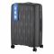 Набір валіз 2E, M7979, поліпропілен, (L+M+S), блискавка anti theft, 4 колеса, кодовий замок, темно-сірий