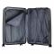 Набір валіз 2E, M7979, поліпропілен, (L+M+S), блискавка anti theft, 4 колеса, кодовий замок, темно-сірий