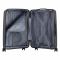 Набір валіз 2E, M7979, поліпропілен, (L+M+S), блискавка anti theft, 4 колеса, кодовий замок, темно-сірий
